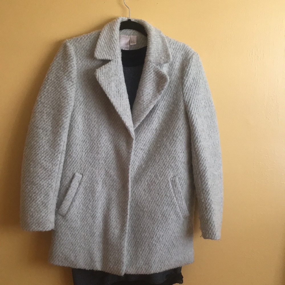 Mint green Forever 21 coat